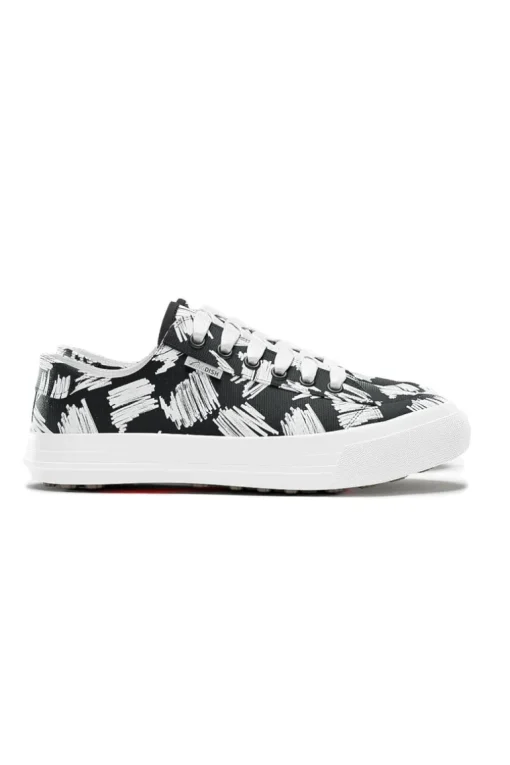 Spikeless Scribble Canvas Traveler Shoe - FINAL SALE