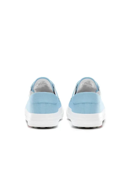 Spikeless Sky Blue Canvas Traveler Shoe - FINAL SALE