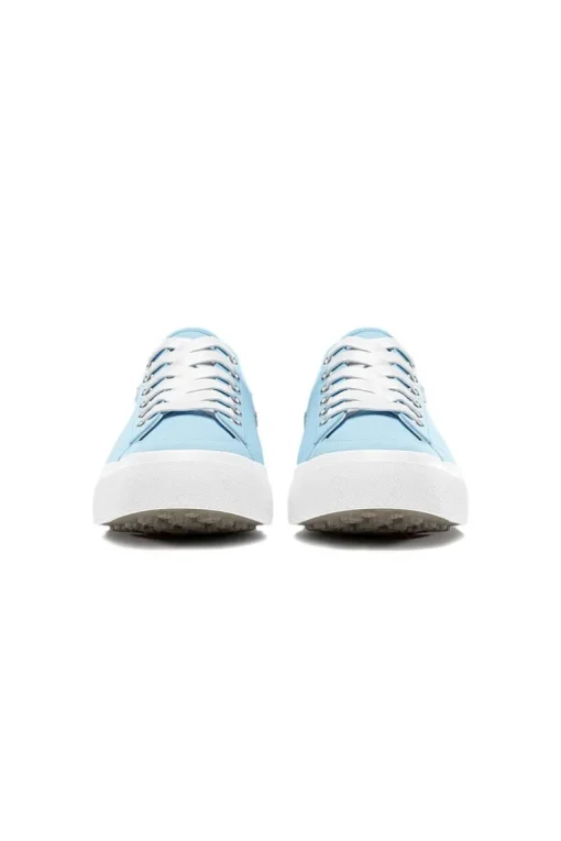 Spikeless Sky Blue Canvas Traveler Shoe - FINAL SALE