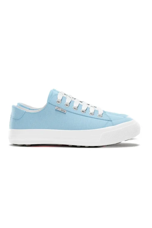 Spikeless Sky Blue Canvas Traveler Shoe - FINAL SALE