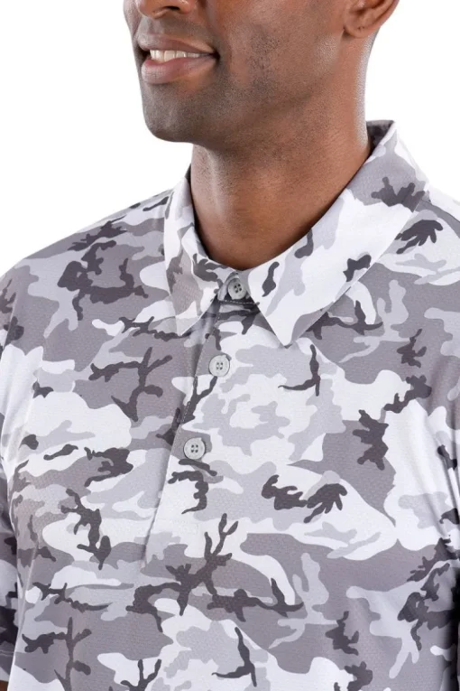 Toby Camo Print Polo - FINAL SALE