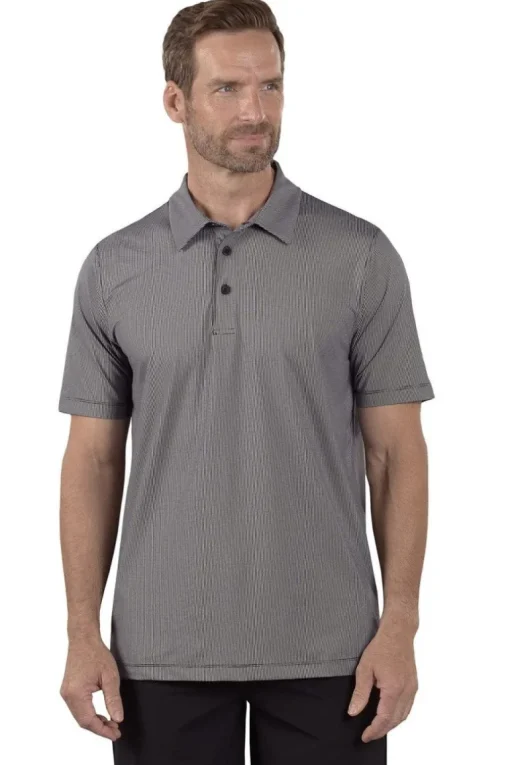Toby Legend Black Polo - Athletic Fit - FINAL SALE