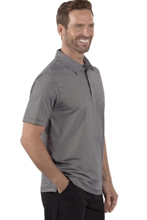 Toby Legend Black Polo - Athletic Fit - FINAL SALE