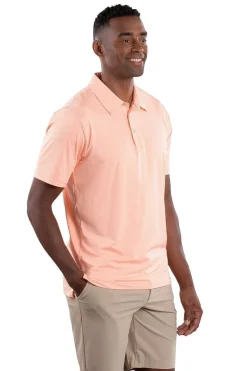 Toby Polo In Ares Coral - Comfort Fit - FINAL SALE