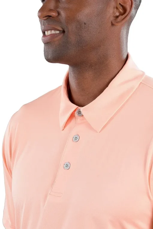 Toby Polo In Ares Coral - Comfort Fit - FINAL SALE
