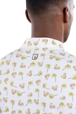 Toby Polo Palm Tree Print - FINAL SALE