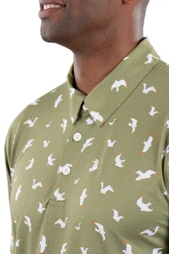 Toby Polo Seagull Print - FINAL SALE