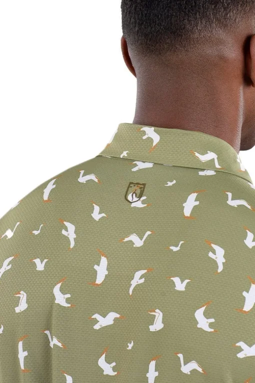 Toby Polo Seagull Print - FINAL SALE