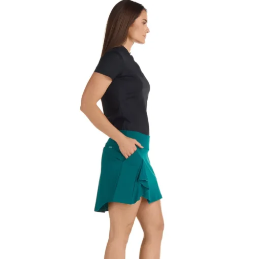 Zuri Dark Teal Skort - FINAL SALE